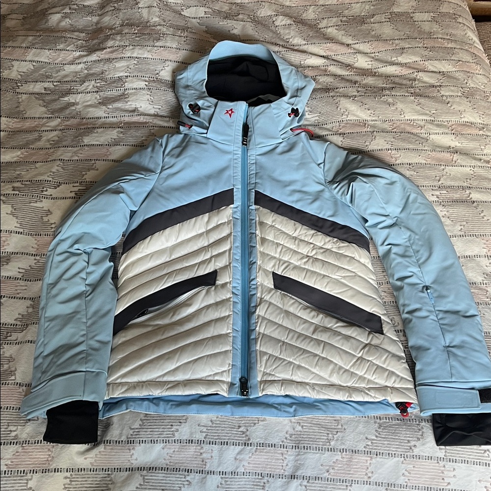 Perfect Moment Light Blue and Black Jacket